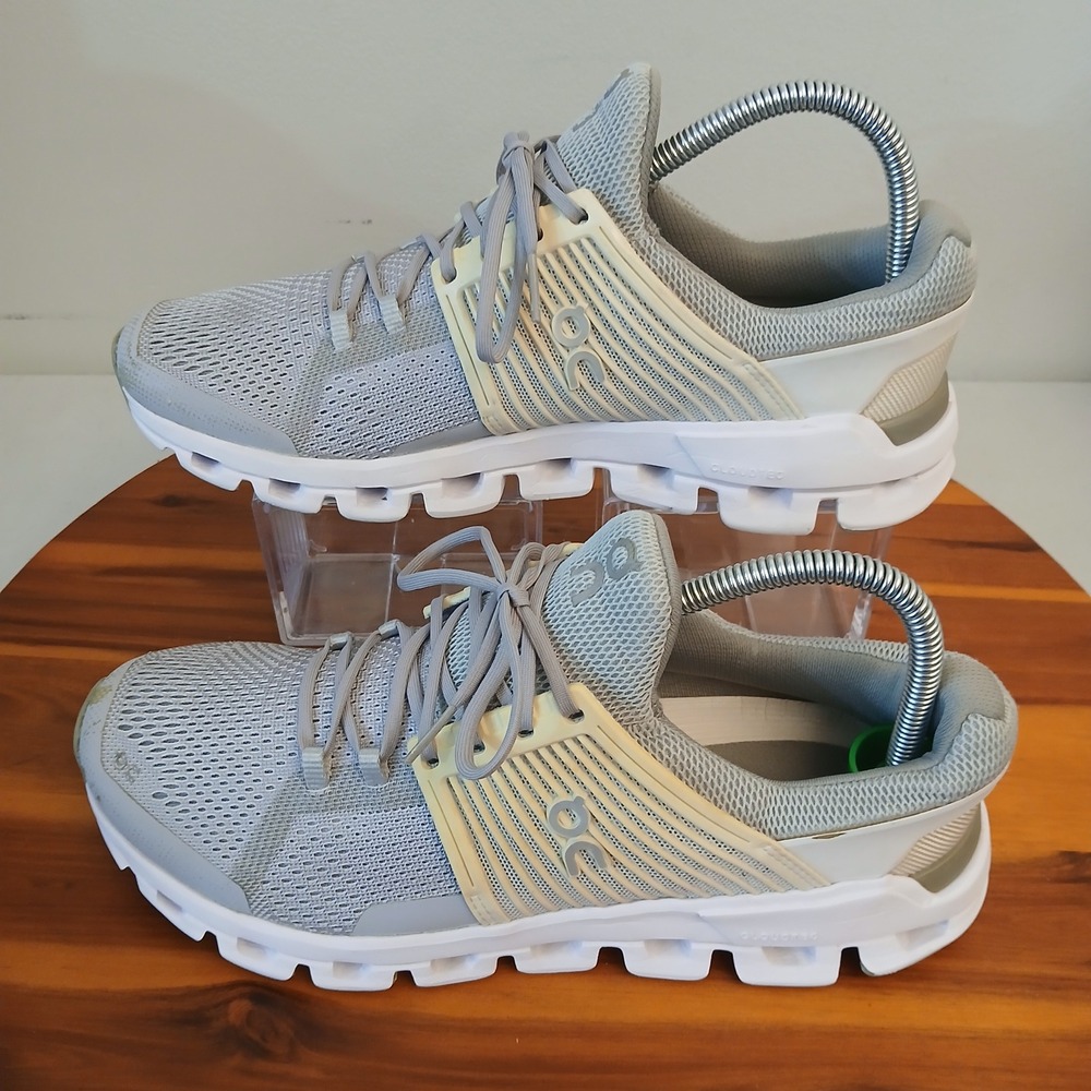On Cloudswift Womens 9.5 Gray Running Shoes Sneakers Athletic 31.99940